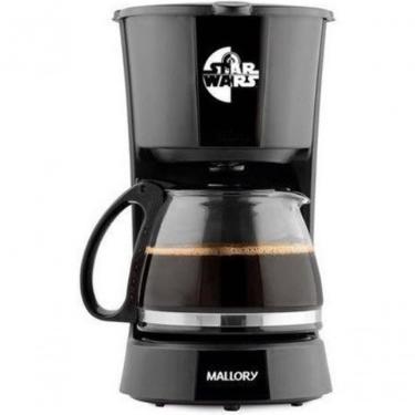 Imagem de Cafeteira Mallory Star Wars 550w Preta Faz 16 Xicaras 220V