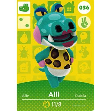 Imagem de Animal Crossing Happy Home Designer Amiibo Card Alli 036/100