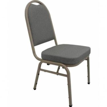Imagem de Cadeira Para Hotel E Auditórios Linha Hotel versão na cor Cinza. - DES