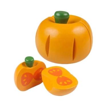 Imagem de Brinquedo Educativo De Cozinha De Faz De Conta Com Frutas E Vegetais D