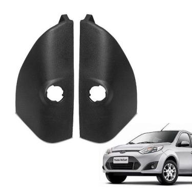 Imagem de Par Acabamento Interno Retrovisor Ford Fiesta 2003 Até 2014 - Engekar