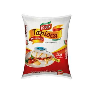 Imagem de Massa para Tapioca Lopes Pronta 1kg Sem Glutén