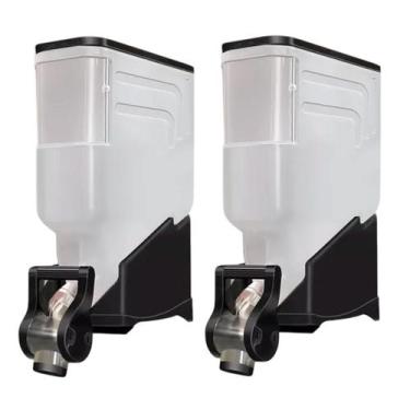 Imagem de 2 Módulos Dispenser Avulso 35 Litros ou 15 Kilos Armazenamento Ração G