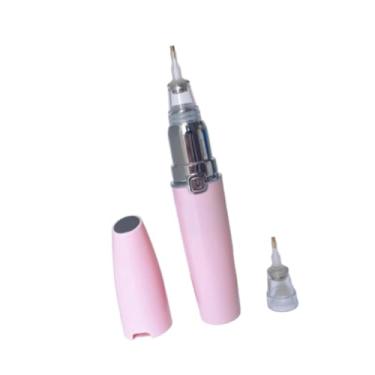 Imagem de Esquirla Caneta elétrica de para artesanato, ferramenta de arte faça você mesmo, caneta multifuncional leve com cabeças de de reposição para projetos, Rosa