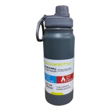 Imagem de Garrafa Térmica Inox Com Alça E Protetor De Silicone 600ml - Sem marca
