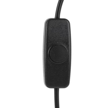 Imagem de Mini LED Spot Lights USB 5V 6.6ft Luz Quente Brilho Ajustável Jóias Gabinete Luz para Artwork Plantas Fotos Display Armários Preto 5pcs