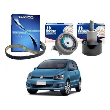 Imagem de Kit Correia Dentada Tensor Fox 1.0 12v 1.6 16v 2015 A 2018 - Dayco