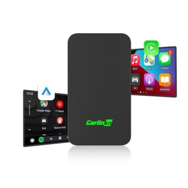 Imagem de Adaptador CarPlay sem fio para iPhone – Carlinkit 5.0 Converte CarPlay com fio e Android Auto para sem fio – Conexão estável para multimídia de carro (não suporta vídeo e espelhamento)