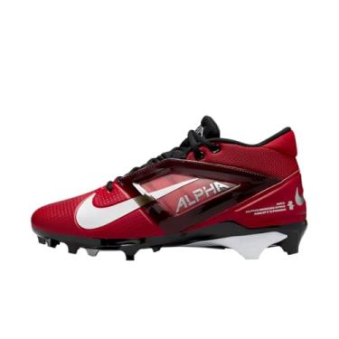 Imagem de Nike Chuteira masculina Alpha Menace 4 Pro NRG, University Red/Metallic Silver/Team Red, 44