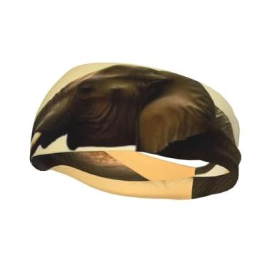 Imagem de Bandanas de corrida para homens e mulheres, faixas de suor esportivas com absorção de umidade, lenço de cabeça atlético, faixa de cabelo elástica para tênis, basquete, corrida