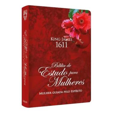 Imagem de Bíblia Devocional de Estudo para Mulheres Capa Dura Romã - Orion