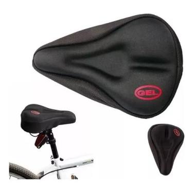 Imagem de Capa Selim Bike Gel Banco Bicicleta Spinning Anatômica, Confortável Absorção de Impacto, Antiderrapante Ideal para MTB, Speed, BMX, Ciclismo Indoor, Bicicletas Ergométricas Acessórios de Bicicleta.