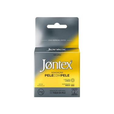 Imagem de Preservativo Jontex Sensação Pele com Pele 2 Unidades, 2 Unidades