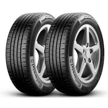 Imagem de Kit 2 Pneus 185/65R15 Continental ContiPremiumContact 5 88H Aro 15
