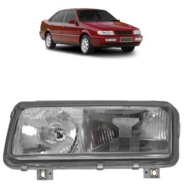 Imagem de Farol Dianteiro Passat 1993 A 1996 Máscara Cromada - Automotive Import