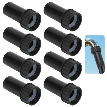 Imagem de 8 Peças Adaptador Acoplamento Irrigação por Gotejamento, Ligações Tubos Irrigação 1/2" Rosca Fêmea 3/4" Regulador Pressão Conector Mangueira Irrigation Por Gotejamento para Tubos Jardim 1/2"