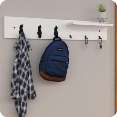 Imagem de Porta Chaves De Parede Porta Chaveiro Organizador B.B.G.P - MetalCromo