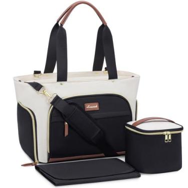 Imagem de Bolsa para bomba de mama LOVEVOOK Sacola para fraldas com refrigerador