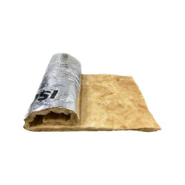 Imagem de Manta Lã de Vidro Aluminizado Isoflex 9000 x 1200 x 38 mm - 12kg/m3 -R