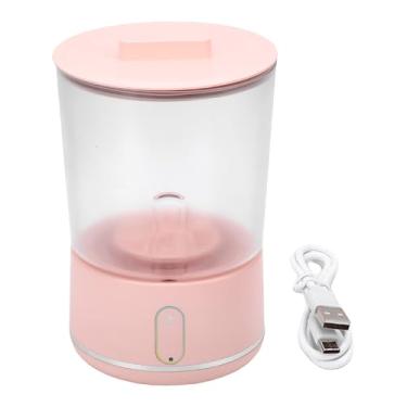 Imagem de AYNEFY Mini Máquina de Lavar Portátil, Lavadora Compacta Sem Fio Recarregável Portátil Arruela de Roupa íntima Inteligente Portátil Leve para Apartamento, Dormitório, Hotel, Trailer, (Róseo)