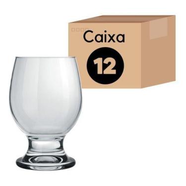 Imagem de Jogo Copos Vidro Nadir Suco Agua Paulista 250ml 12 Unidades - Nadir Fi