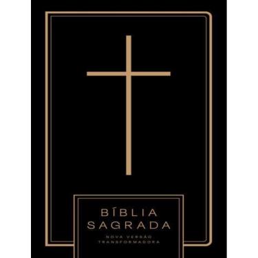 Imagem de Biblia Nvt Cruz All Black - Letra Normal
