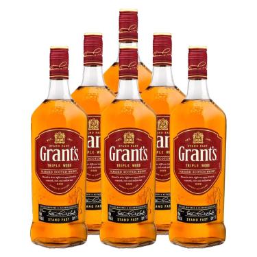 Imagem de Whisky Grant`s Triple Wood Blended Scotch Whisky 1l 6un