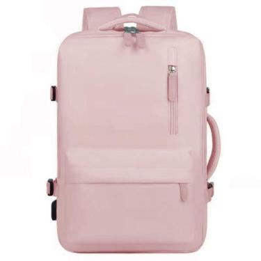 Imagem de Mochila De Viagem Feminina Com Expansor Fashion Style - Malissima, Ros