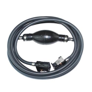 Imagem de Conjunto de mangueira de linha de combustível para motor de barco adequado para Yamaha Outboard 61J-24306-02-00 61J243060200 126 polegadas/10,5 FT