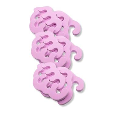 Imagem de Kit 120 Separadores de Dedos de Pé Pedicure Unha EVA Rosa