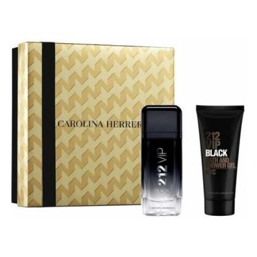 Imagem de Kit Perfume Masculino 212 VIP Black de Carolina Herrera EDP 100ml + Sh
