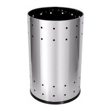 Imagem de Lixeira Cesto Telado Em Aço Inox 36 Litros Home E Office B10