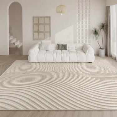 Imagem de Tapetes de estilo para sala de estar, tapete macio e fofo para sala de estar, tapete grosso e felpudo para vestiário, decoração de quarto de grande área (180x280 cm/B)