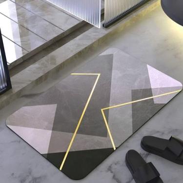 Imagem de Tapete Mágico Ultra Absorvente Multiuso 38x58 Premium Pvc Al - Top Rio