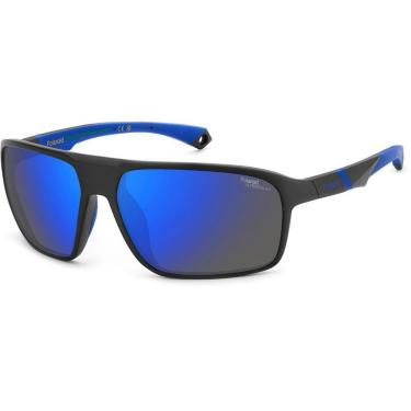 Imagem de Óculos de Sol Polaroid 7058 S 0VK 64QG Preto Masculino - Preto - Masculino - Único-Masc...