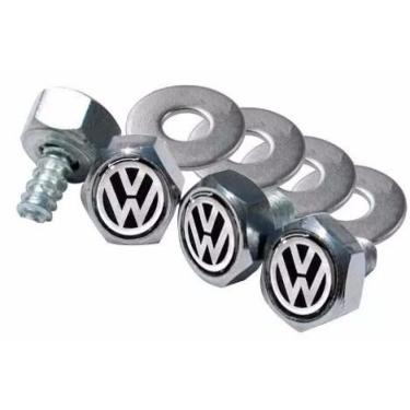 Imagem de Parafusos De Placa Logomarca Emblema VW Volkswagen