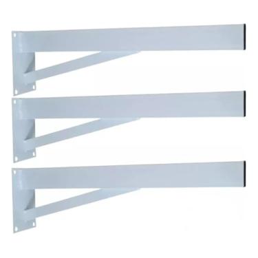 Imagem de Suporte Para Pia 40cm Parafusar Super Reforçado 3 Unidades Granito