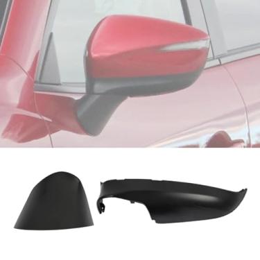 Imagem de Magimaker Acabamento da tampa inferior do espelho lado esquerdo compatível com Mazda CX-5 2015 2016 (com versão de luz de espelho) | CX-3 2016 2017 2018 2019 casa de quadro retrovisor e lado do