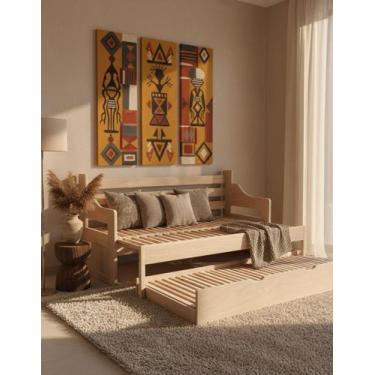 Imagem de Sofá Cama Tricama 1,90 x 90/160 - Móveis de Gramado - Flávio Comércio 