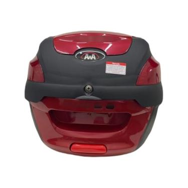 Imagem de Baú Para Moto 41 Litros Original | Com Base Para FixaçãO | Capacidade MéDia(Vinho)