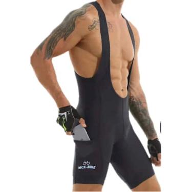 Imagem de Bermuda Bretelle Ciclismo Masculino De Alta Performance Para Pedais lo