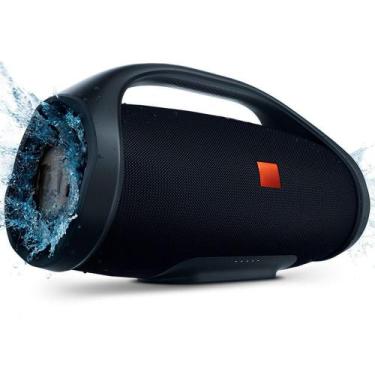 Imagem de Alto-falante portátil Bluetooth Boombox Giant com alça - 