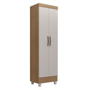 Imagem de Armário Multiuso Lite Nature Off White – Móveis Leão