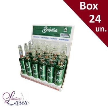 Imagem de "Box Ampola Capilar 10 ml Babosa (24 unidades) - Arovida