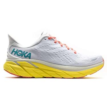 Imagem de HOKA Tênis de corrida feminino Clifton 9, Blanc De Blanc/Iluminado, 41