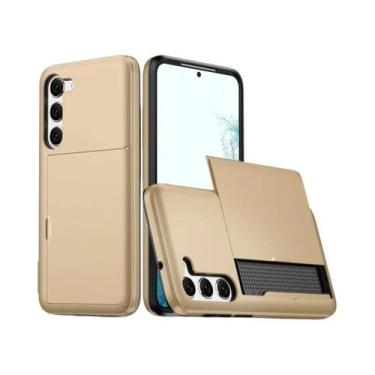 Imagem de Capa De Telefone Com Slot Para Cartão Para Samsung Galaxy S24 FE S25 E