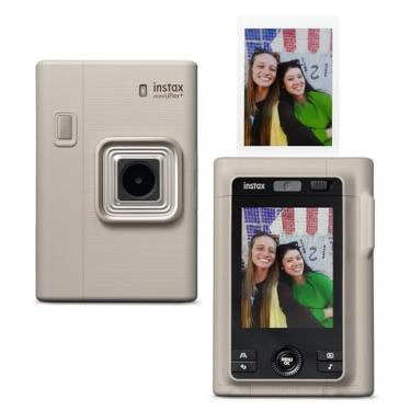 Imagem de FUJIFILM Câmera Instax Mini LiPlay+ híbrida instantânea - bege areia