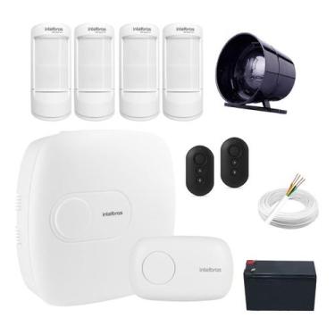 Imagem de Central Alarme Amt 1016 Net Com 4 Ivp 5002 Pet Intelbras