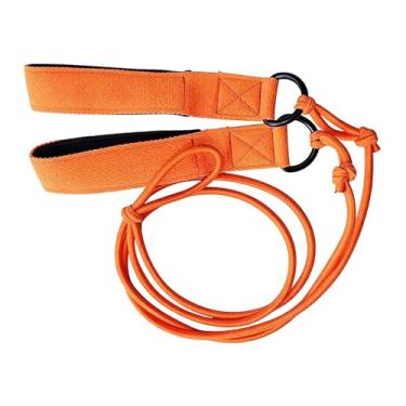 Imagem de IEUDNS Corda Elástica para Treinamento de Estabilidade em Espiral, Comprimento de 1,5 M, Faixa de Resistência para Academia