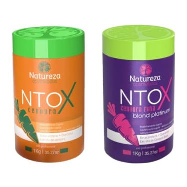 Imagem de Kit Ntox Cenoura + Ntox Cenoura Roxa - Natureza Cosméticos